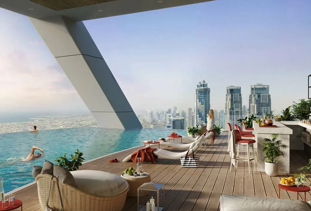 The Sky Palace | 360 Infinity Pool | Four Floors - Mina Prime Properties
